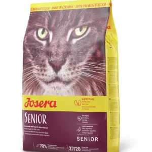 Zertifiziert Sparpaket 2 x 400 g Josera Senior Katzen Trockenfutter